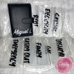 Personalized Cash Binder / Budget Book